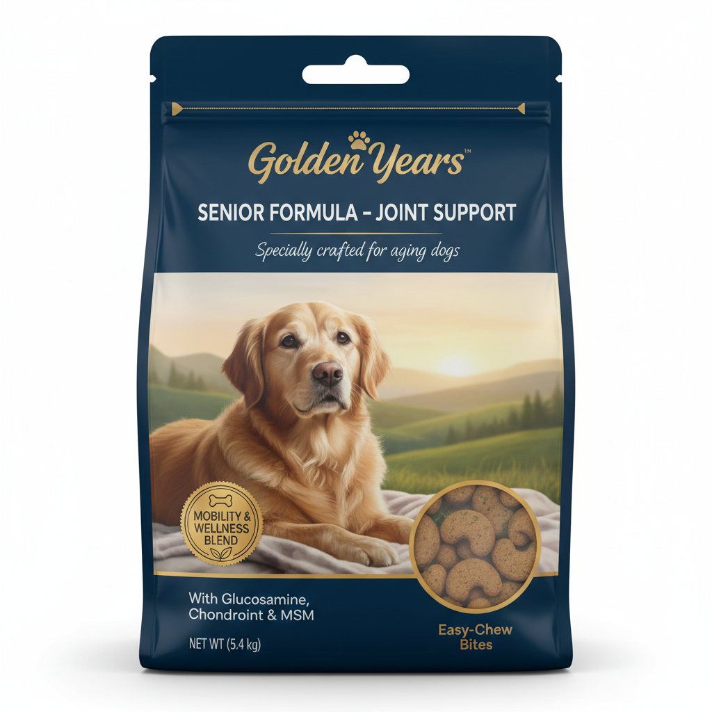 Gelenkunterstützendes Hundefutter für ältere Hunde