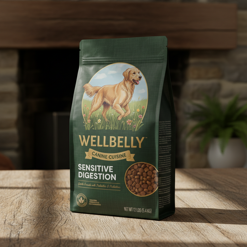 Hochwertiges Trockenfutter für Hunde mit sensiblem Verdauungssystem